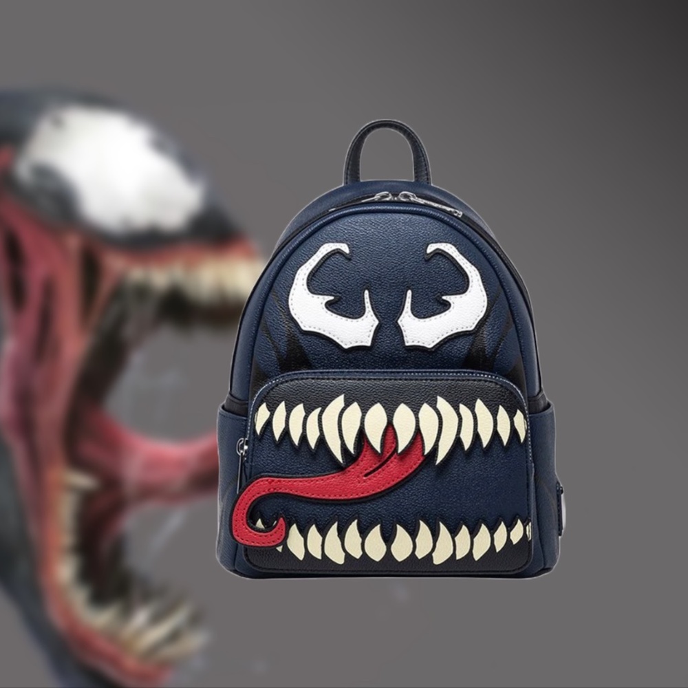 Loungefly Marvel Venom Cosplay Mini Backpack